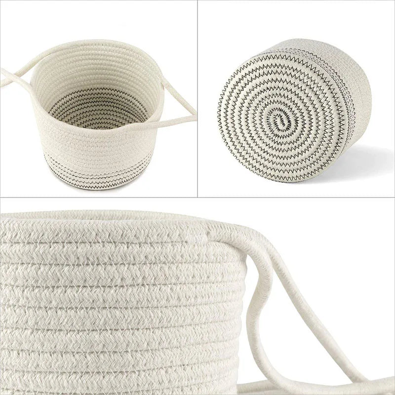 Woven Hanging Planter Basket