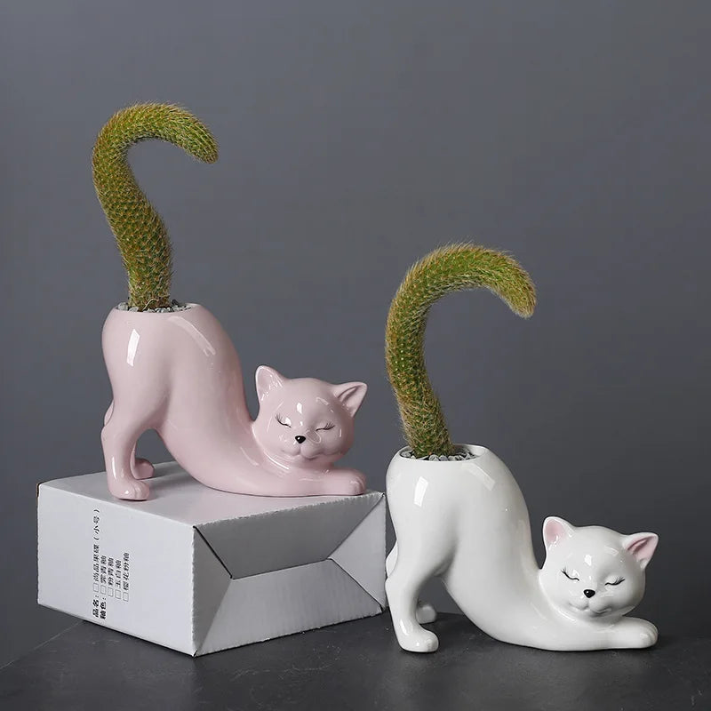 Housecat Vase