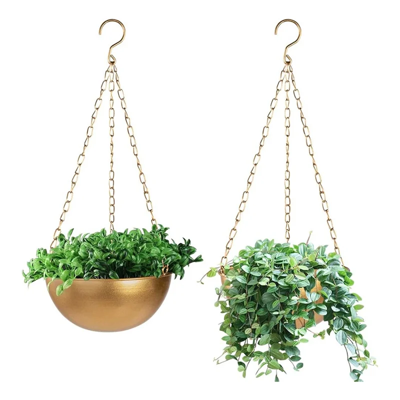 Semi-Circle Hanging Planter