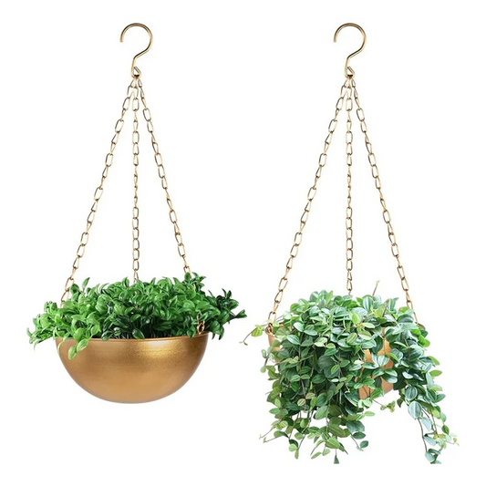 Semi-Circle Hanging Planter