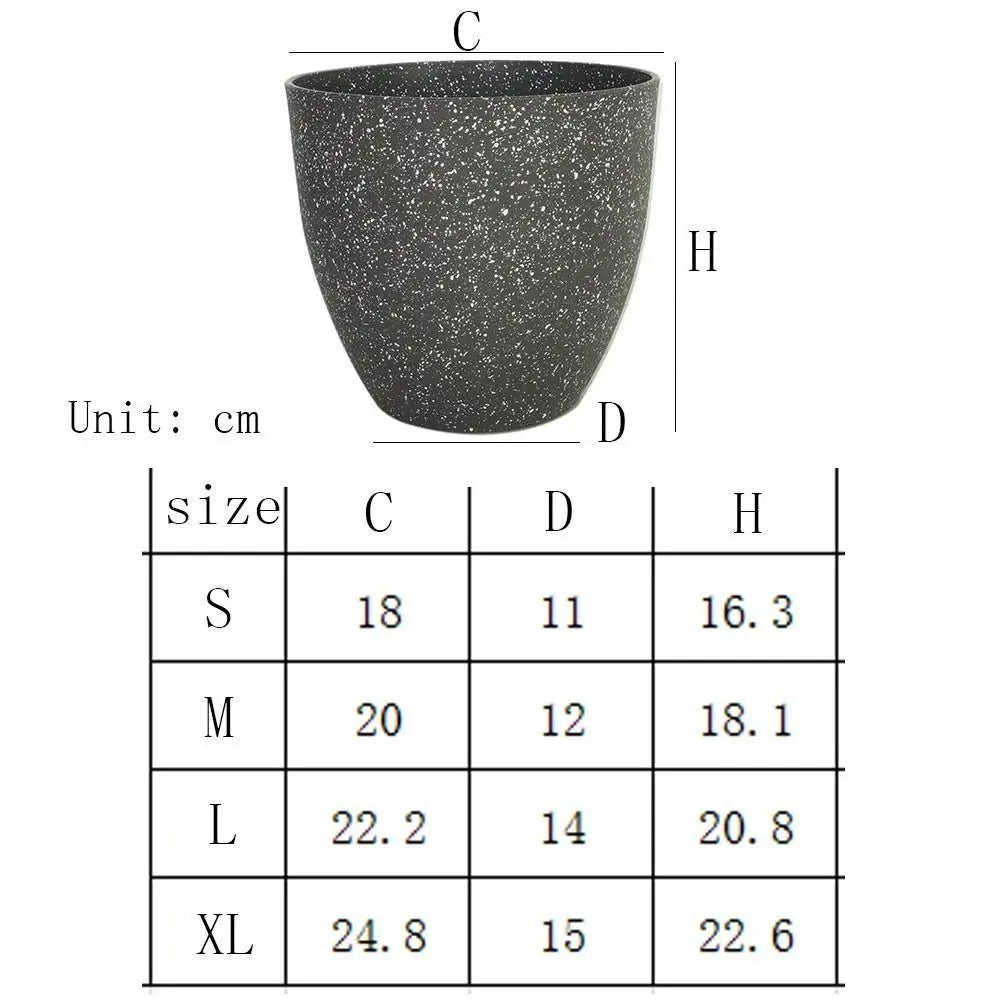 Stone Flowerpot