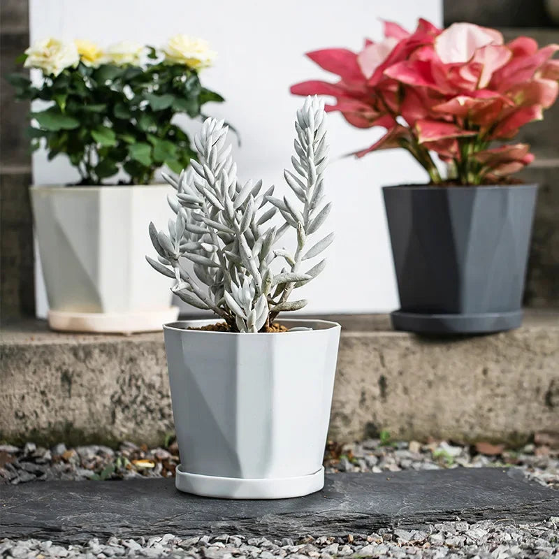 Angled Flower Pot