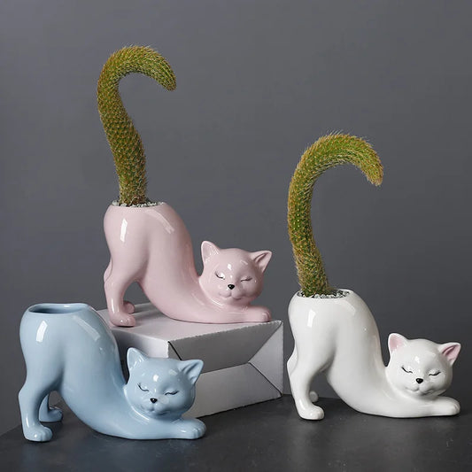 Housecat Vase