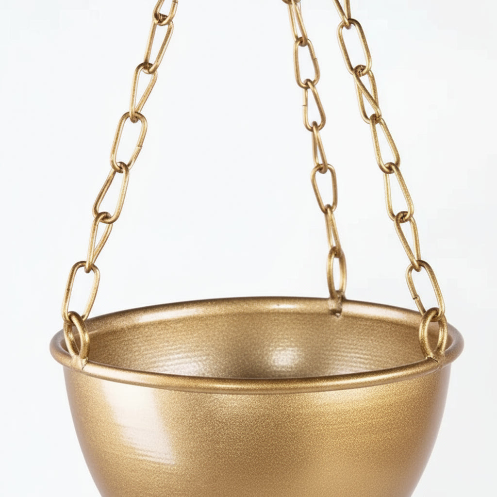 Semi-Circle Hanging Planter