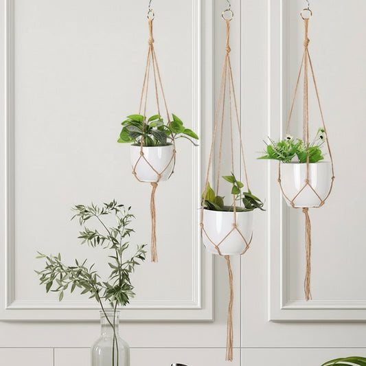 Woven Hanging Planter Net